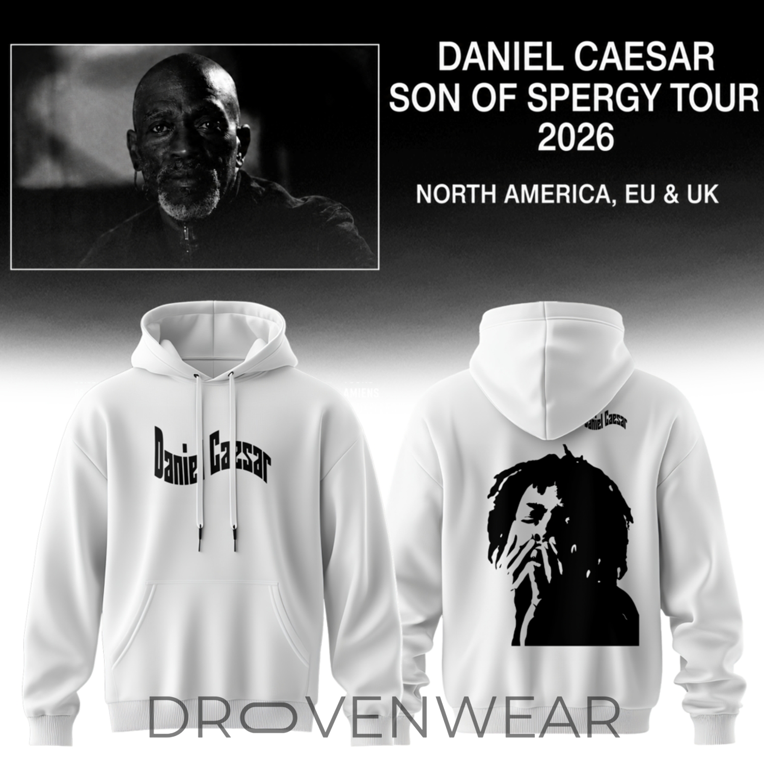 Daniel Caesar - Son Of Spergy Tour Limited Hoodie V4 Daniel Caesar - Son Of Spergy Tour Limited Hoodie V4
