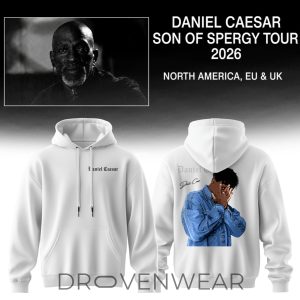 Daniel Caesar Son Of Spergy Tour Limited Hoodie V5 by Drovenwear.com