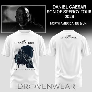 Daniel Caesar Son Of Spergy Tour Limited Tshirt V5 by Drovenwear.com