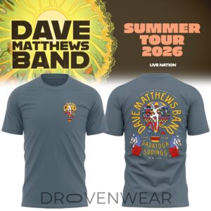 Dave Matthews Band Dmb 2026 Tour Tshirt Ver7 by Drovenwear.com