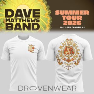 Dave Matthews Band Summer Tour 2026 At Grand Rapids Tshirt V8 by Drovenwear.com