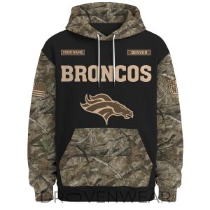 Denver Broncos Deer Hunting Limited Edition Hoodie by Drovenwear.com