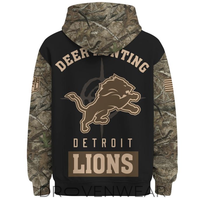 Detroit Lions Deer Hunting Limited Edition Hoodie - Image 3