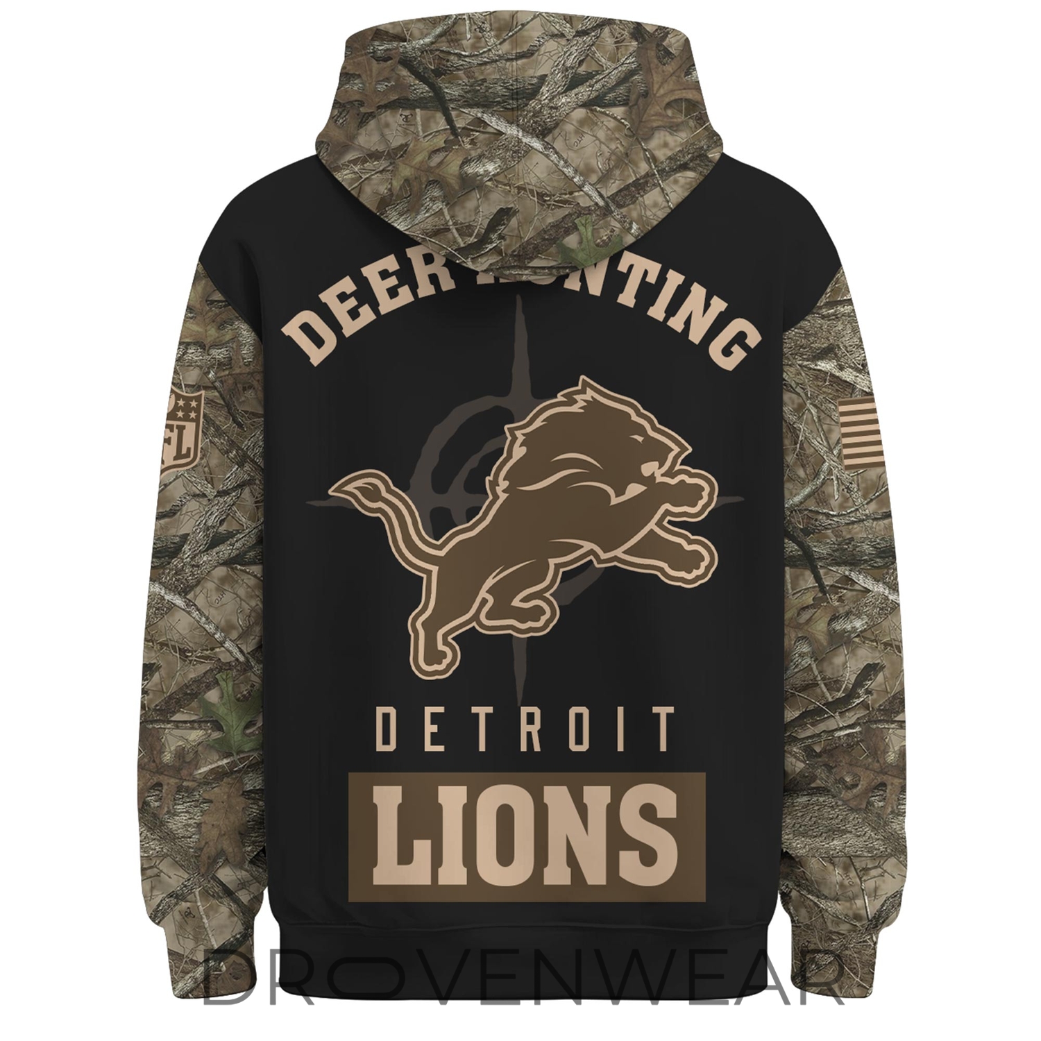Detroit Lions Deer Hunting Limited Edition Hoodie Detroit Lions Deer Hunting Limited Edition Hoodie