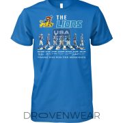 Detroit Lions Thank You For The Memories Abbey Road The Beatles T-shirt