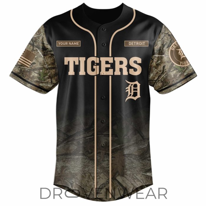 Detroit Tigers x Deer Hunting Limited Edition Jersey - Image 2