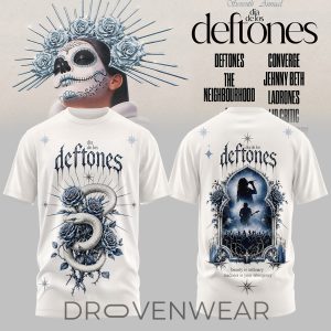 Dia De Los Deftones 2026 White Edition Tee by Drovenwear.com