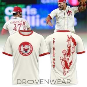 Diablos X Spiderman 2026 Limited Edition Tshirt by Drovenwear.com