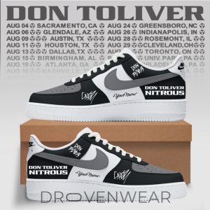 Don Toliver NITROUS AF1 Shoes by Drovenwear.com