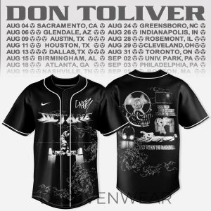 Don Toliver NITROUS Baseball Jersey by Drovenwear.com