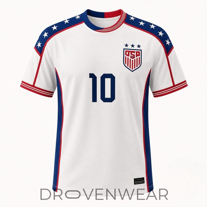 Donald Trump Story Gianni Infantino USMNT #10 World Cup 2026 Jersey - Image 2
