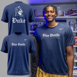 Duke Blue Devils Classic Graphic Fan TShirt by Drovenwear.com
