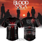 ENHYPEN Blood Saga Tour 2026 Limited Edition Baseball Jersey