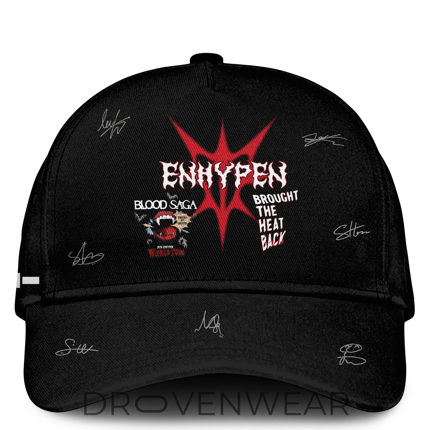 ENHYPEN Blood Saga Tour 2026 Limited Edition Baseball Jersey ENHYPEN Blood Saga Tour 2026 Limited Edition Baseball Jersey