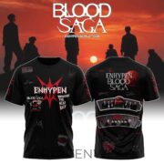 ENHYPEN Blood Saga Tour 2026 Limited Edition T-Shirt