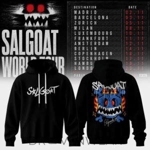 Elgrandetoto Salgoat World Tour Hoodie by Drovenwear.com