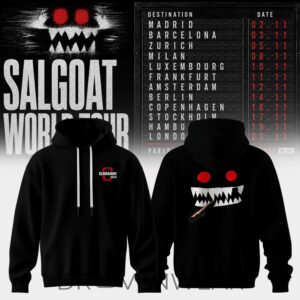 Elgrandetoto Salgoat World Tour Hoodie Ver2 by Drovenwear.com
