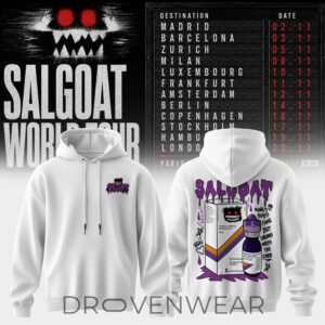 Elgrandetoto Salgoat World Tour Hoodie Ver4 by Drovenwear.com