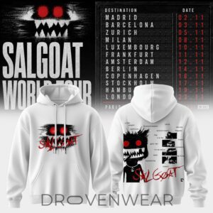Elgrandetoto Salgoat World Tour Hoodie Ver5 by Drovenwear.com