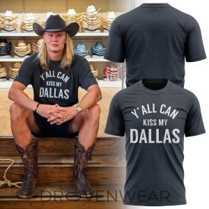 Erling Haaland Yall Can Kiss My Dallas Shirt by Drovenwear.com