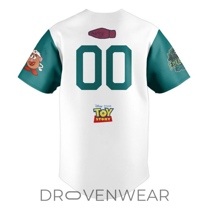 Eugene Emeralds Toy Story Theme Night Limited Edition Baseball Jersey - Image 3