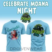Eugene Emeralds x Moana Night Light Blue Special Shirt