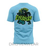 Eugene Emeralds x Moana Night Light Blue Special Shirt - Image 3