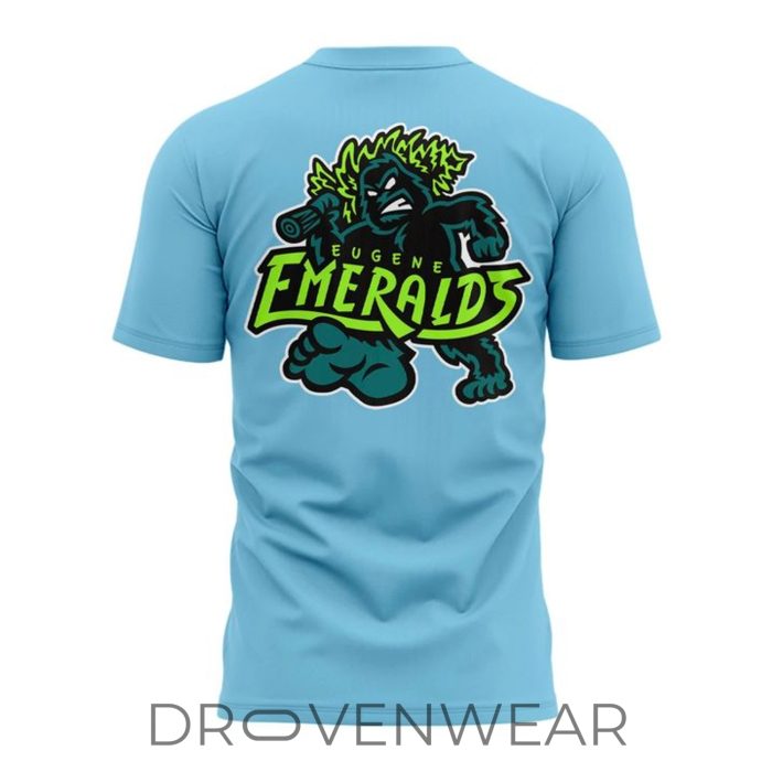 Eugene Emeralds x Moana Night Light Blue Special Shirt - Image 3