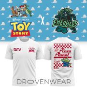 Eugene Emeralds x Toy Story Pizza Planet White Special Shirt