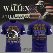 Exclusive Morgan Wallen x Baltimore Ravens - Still The Problem Tour 2026 T-Shirt