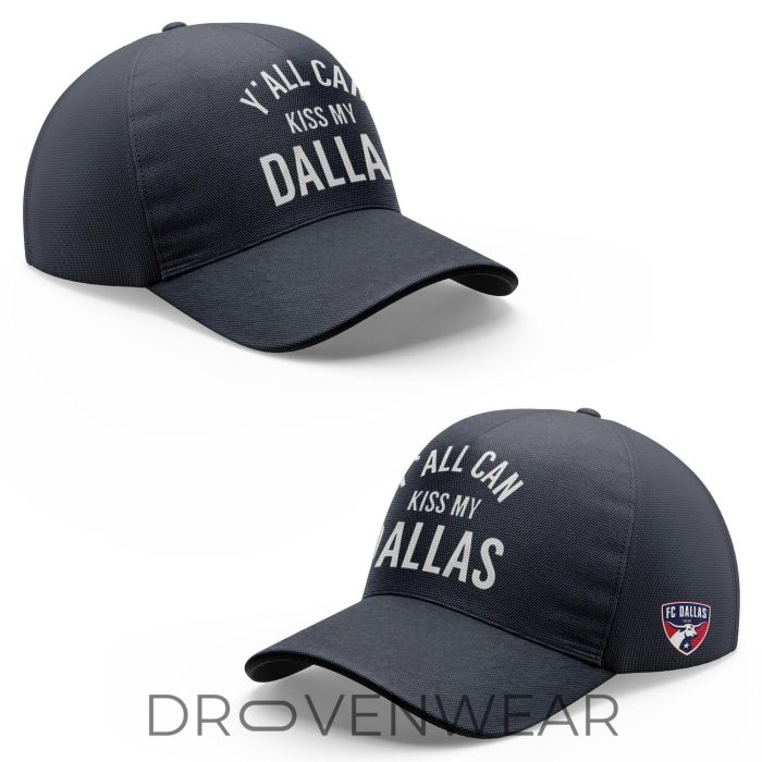 FC Dallas x Erling Haaland Y'all Can Kiss My Dallas Hoodie - Image 3