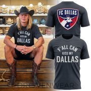 FC Dallas x Erling Haaland Y'all Can Kiss My Dallas Hoodie - Image 4