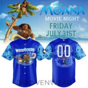 Fayetteville Woodpeckers X Moana Night 2026 Special Baseball Jersey