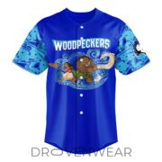 Fayetteville Woodpeckers X Moana Night 2026 Special Baseball Jersey - Image 2