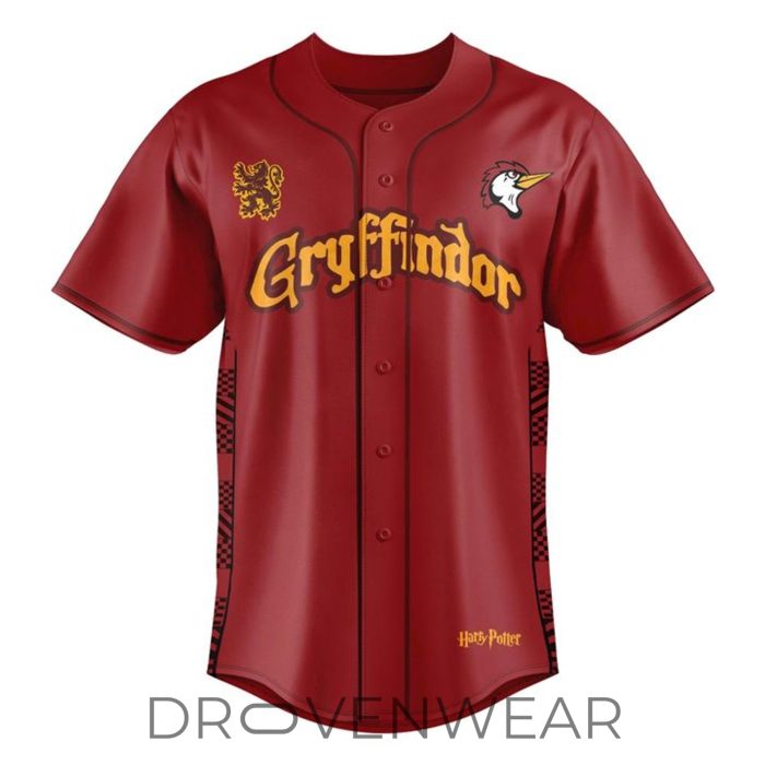 Fayetteville Woodpeckers x Gryffindor Harry Potter Night 2026 Baseball Jersey - Image 2