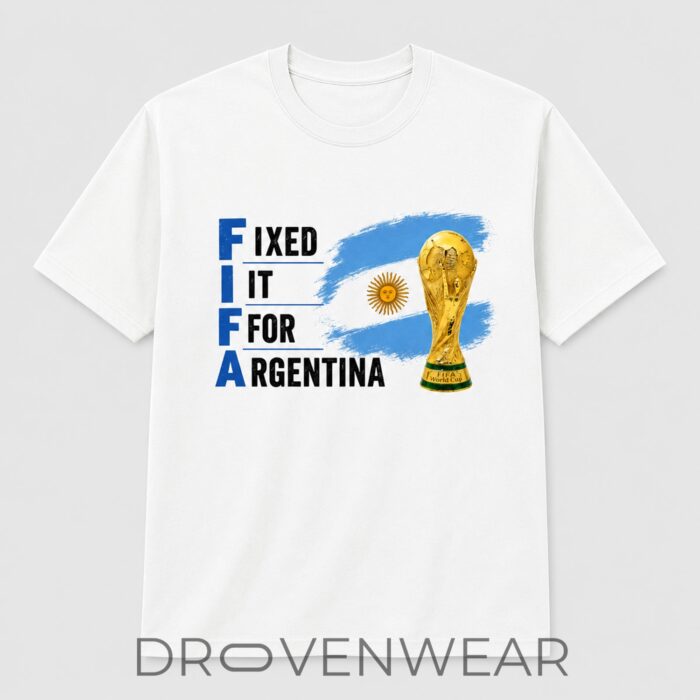 Fixed It For Argentina 3D Shirt 2026 - Image 2