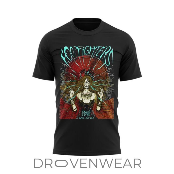 Foo Fighters I-Days Milano 2026 Limited Edition Shirt - Image 2