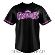 Fresno Grizzlies 25th Anniversary Downtown Edition Baseball Jersey