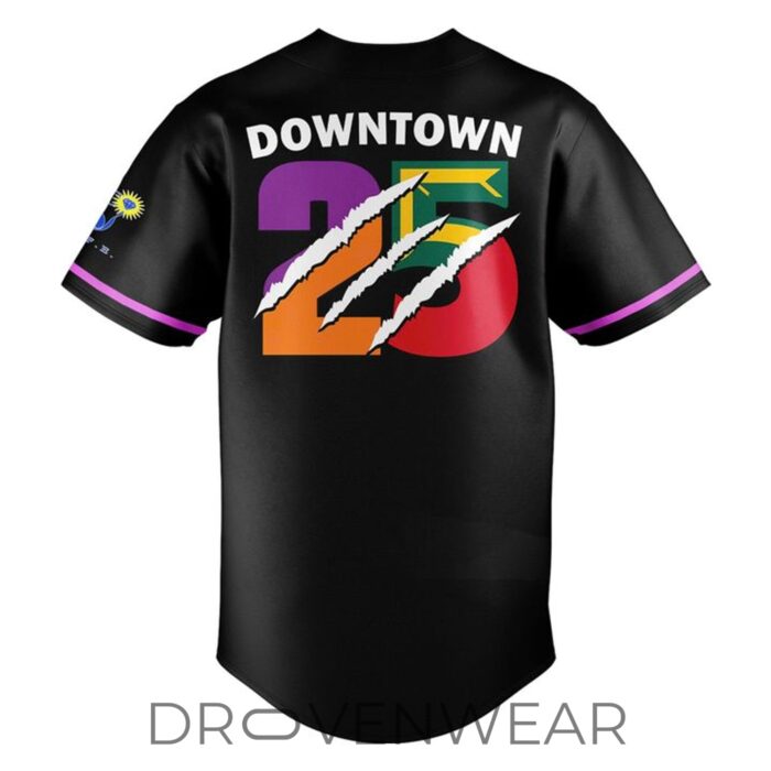 Fresno Grizzlies 25th Anniversary Downtown Edition Baseball Jersey - Image 2