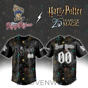 Frisco Roughriders x Harry Potter Night 2026 Baseball Jersey by Drovenwear.com