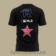 Fuerza Regida x MLB This Is Our Dream Stadium Tour 2026 Black Shirt - Image 3