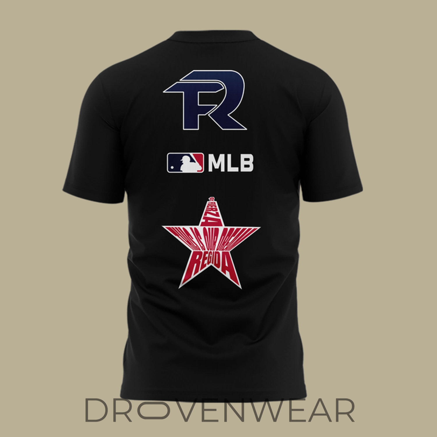 Fuerza Regida x MLB This Is Our Dream Stadium Tour 2026 Black Shirt Fuerza Regida x MLB This Is Our Dream Stadium Tour 2026 Black Shirt