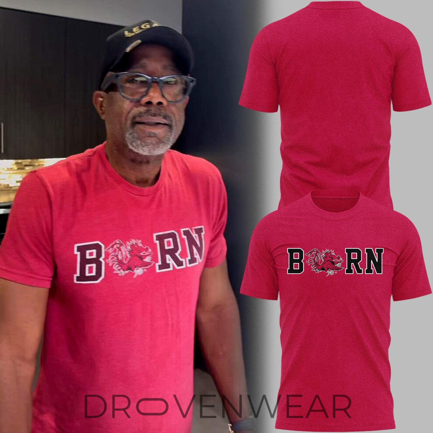 Gamecocks x Darius Rucker Born 2026 Limited Graphic T-Shirt Gamecocks x Darius Rucker Born 2026 Limited Graphic T-Shirt