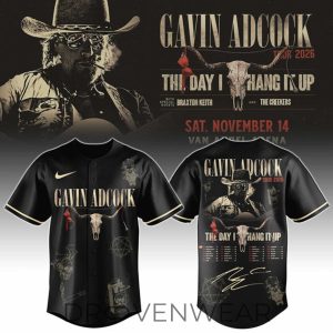 Gavin Adcock Steer Skull distressed Fleece Baseball Jersey by Drovenwear.com