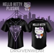 Golden State Valkyries WNBA x Hello Kitty Basketball Jersey Black Edition Custom for Fans