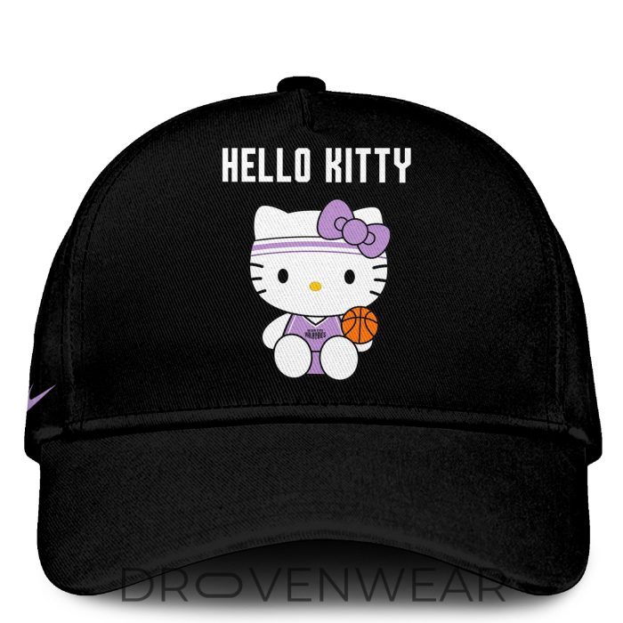 Golden State Valkyries WNBA x Hello Kitty Basketball Jersey Black Edition Custom for Fans - Image 2