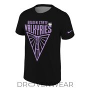 Golden State Valkyries x Hello Kitty Limited Edition Black Graphic T-Shirt 2026 - Image 5
