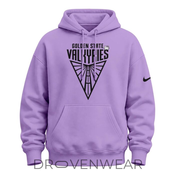 Golden State Valkyries x Hello Kitty Limited Fan Hoodie 2026 - Image 5