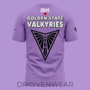 Golden State Valkyries x Hello Kitty Purple Limited Edition T-Shirt 2026 - Image 4