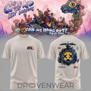 Good Kid X Last Dinosaurs Can We Hang Out Tour 2026 Tshirt by Drovenwear.com